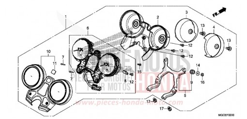COMPTEUR CB1100SAE de 2014